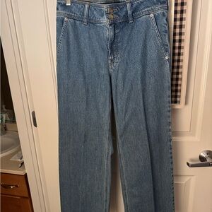 J. Crew 28”W by 28”L Women’s Two Button Zipper Jeans - rarely worn